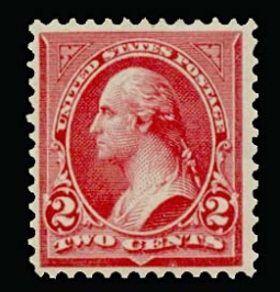 US 267   1895 2-cent Washington Ty. III